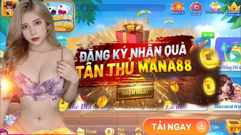 Đăng ký mana88 ngay hôm nay, nhận liền tay quà cực sịn